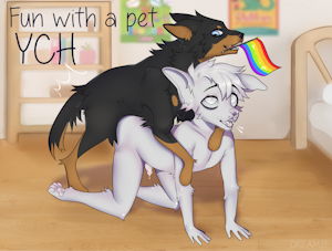 CLOSED Fun with a Pet (YCH)