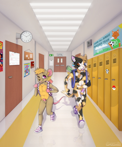Dashing through the hall