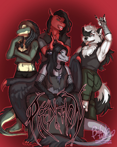 Wing-It Commission: Predition Band Poster