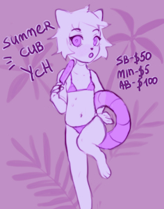 SUMMER CUB YCH [closed]