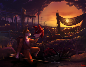 The Old Gods Must Have Been Crazy (art)