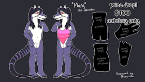 [OPEN: PRICE DROP] Paleo Adopt!! Muna the Pakicetus