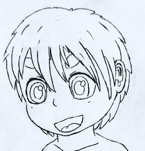 Lineart - A4 Shota