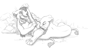 Kiara rimming Kovu