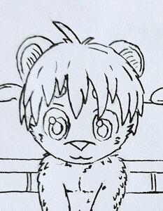 Lineart - Bench buddies