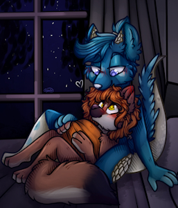 Night cuddling
