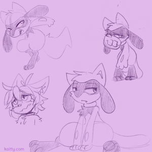 Sad Dog Doodles 2