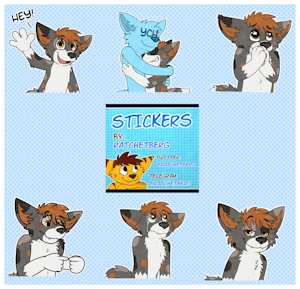 JonathanGoldfur Stickers Pack