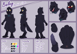 [C] BaileyCorvid Ref Sheet