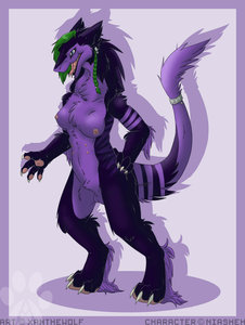 [Commission] Niasheh Ref' Sheet - Cropped