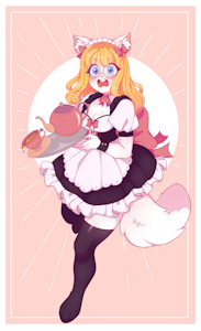 Clumsy kitten