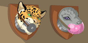 Living Trophy: Riley and Mankee