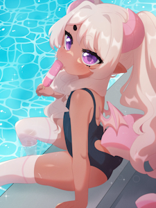 Loli lick