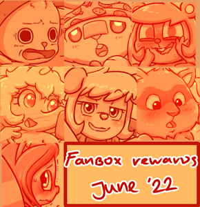 Fanbox rewards June 2022