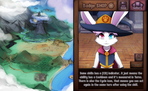 Whole game map Prototype (Dungeons and Passion) + Remake version