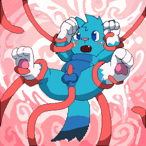 animate pixel art for LilRogueFeline