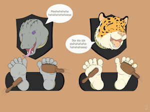 Tickle Mounts: Riley and Mankee