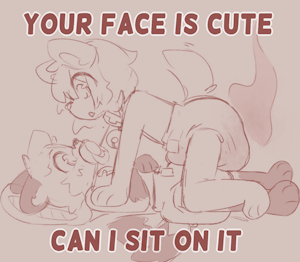your face is cute c: