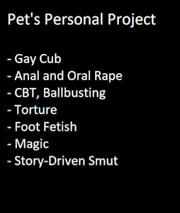 Pet's Personal Project (commission)