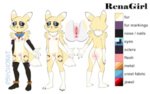 [$] RenaGirl ref sheet