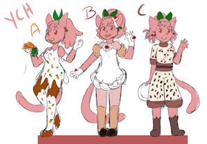 Cake cuties YCH