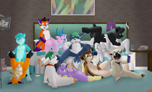 A normal sleepover