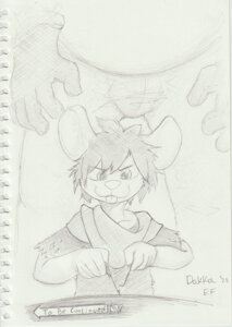 The EF Pawdventure sketches!
