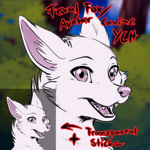 [YCH] Feral Fox/Canine Avatar