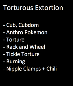 Torturous Extortion (commission)