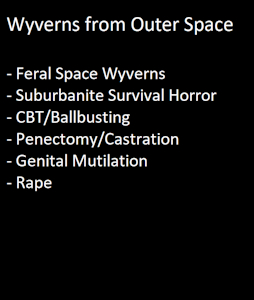 Wyverns from Outer Space (commission)