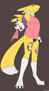 Daddy's girl Renamon