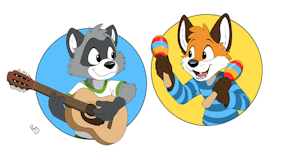 Guitar and Maracas