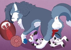 Bluewuffles [Commission - Simple Shaded]