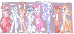 *ADOPTABLES*_Pastel paws