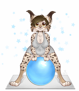 Yoga kitten - by Jun_J9