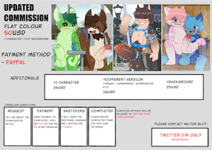 September Commission Sheet