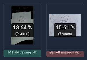 Winning pieces
