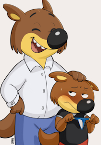 Mini-Loup- Gift from dad