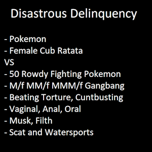 Disastrous Delinquency (Commission)
