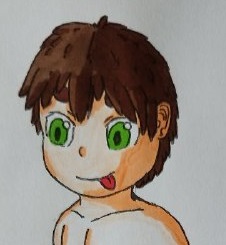 Miles OC - naughty smile