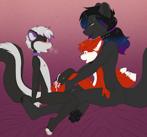 EclypseSkunk [Commission - Flat Colour]