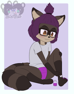Painting nails [Comm]