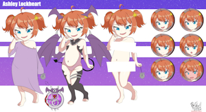 Ashley Lockheart oc auction on baraag