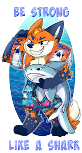 Be strong like a shark!