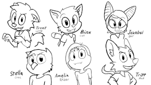Preview - Halloween Adoptables, Available October 5!