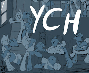 *YCH OPEN*_Another Halloween party  (closes 10. 24.)