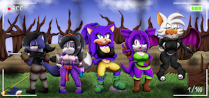 New Hellion Girls with The Old Freedom Fighter Base Ruins