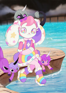 ☁✧･Unicorns by the stormy sea･✧☁