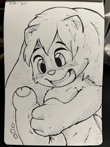 "Bat" - Day 3 Inktober 2022