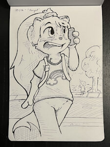 "Forget" - Day 12 Inktober 2022